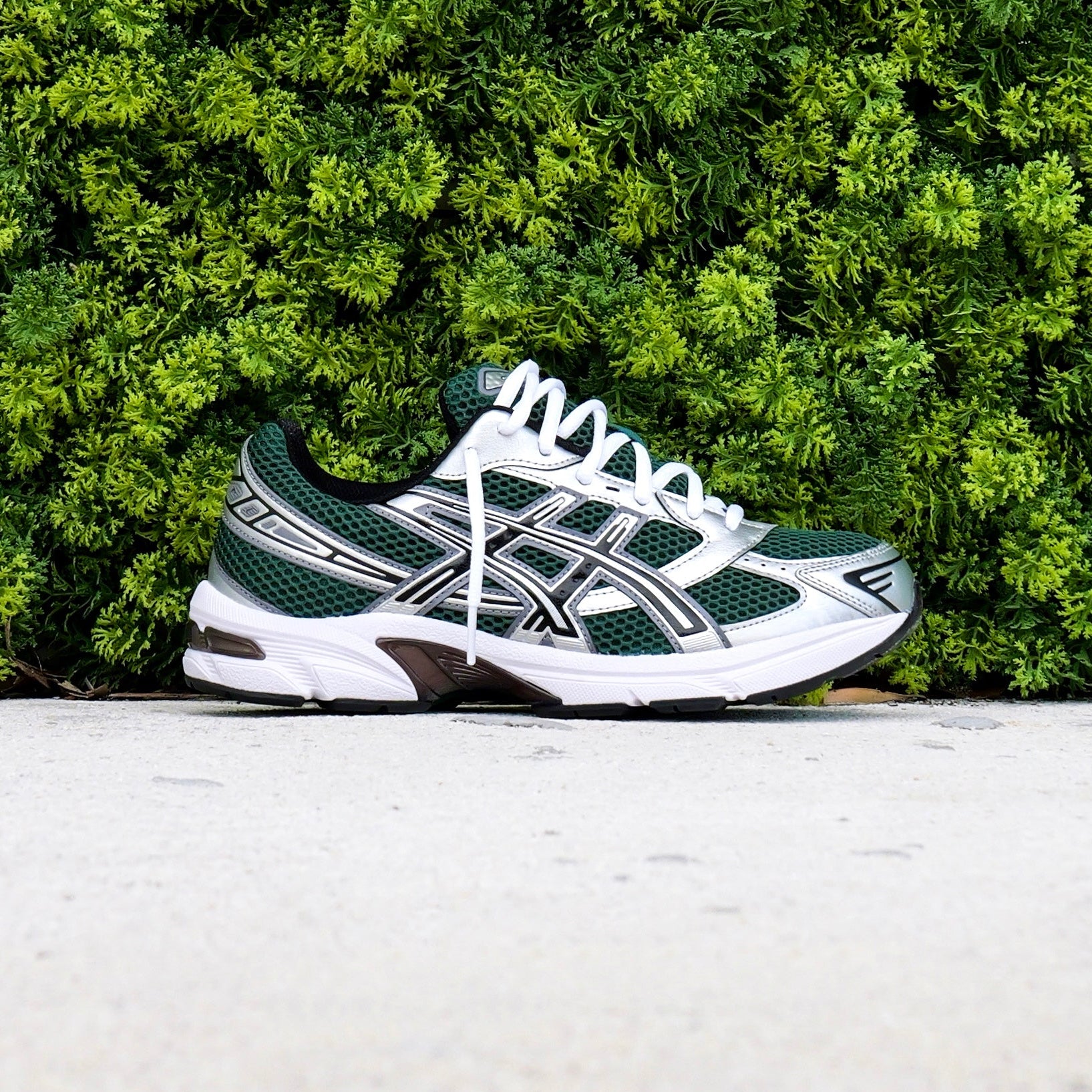 Mens Asics Gel-1130 (Evergreen/Black)
