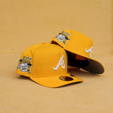 New Era Atlanta Braves 30th Season 9FIFTY A-Frame Snapback-(Gold) - New Era
