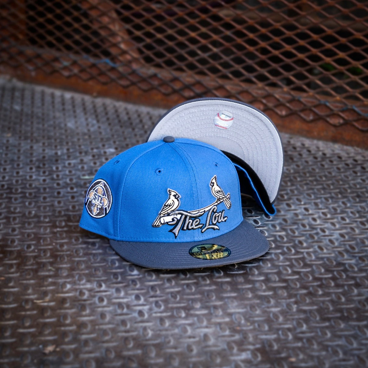 New Era St. Louis Cardinals Grey UV (Indigo/Graphite) 59Fifty Fitted