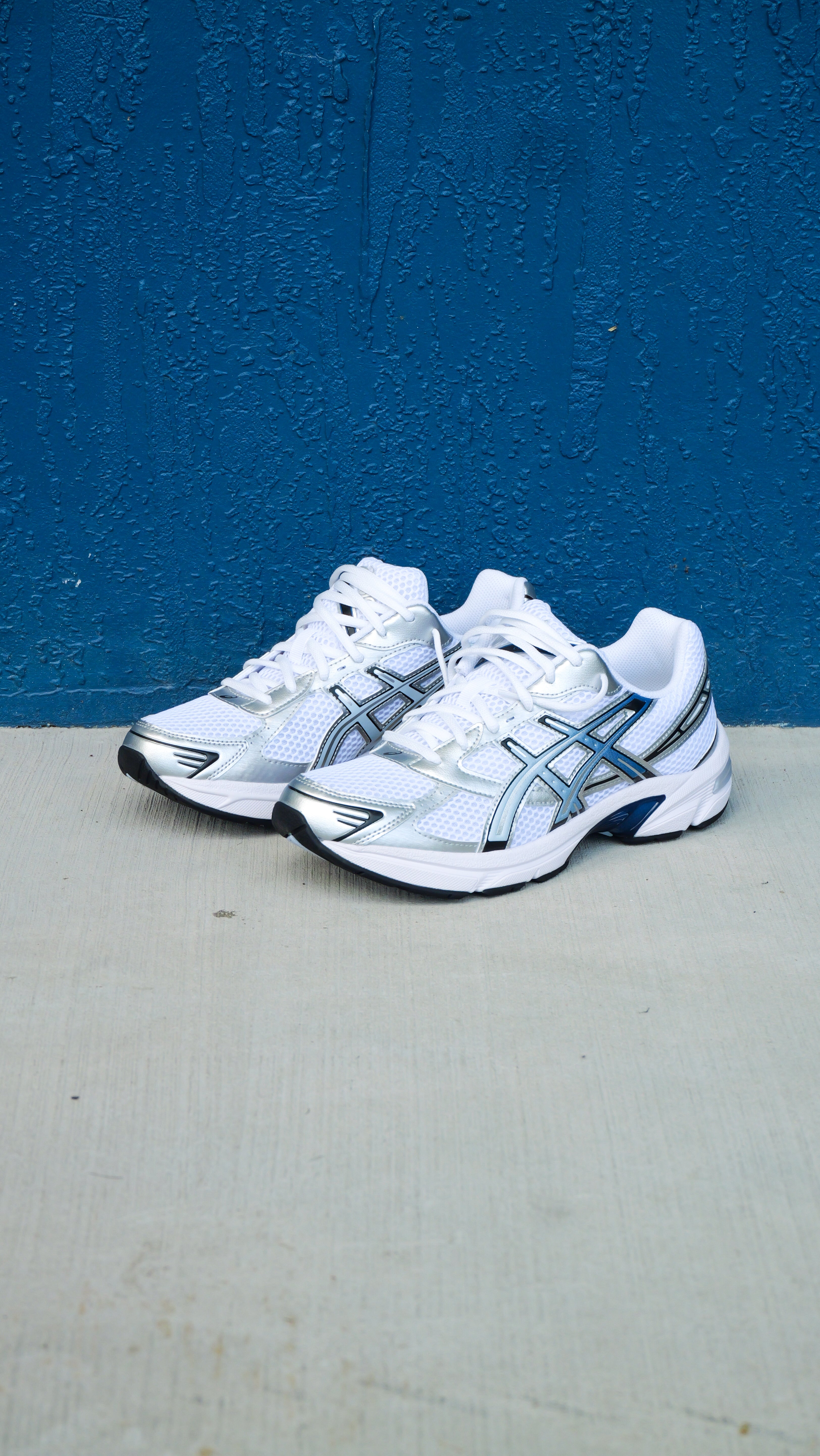 Mens Asics Gel-1130 (White/Storm Cloud)