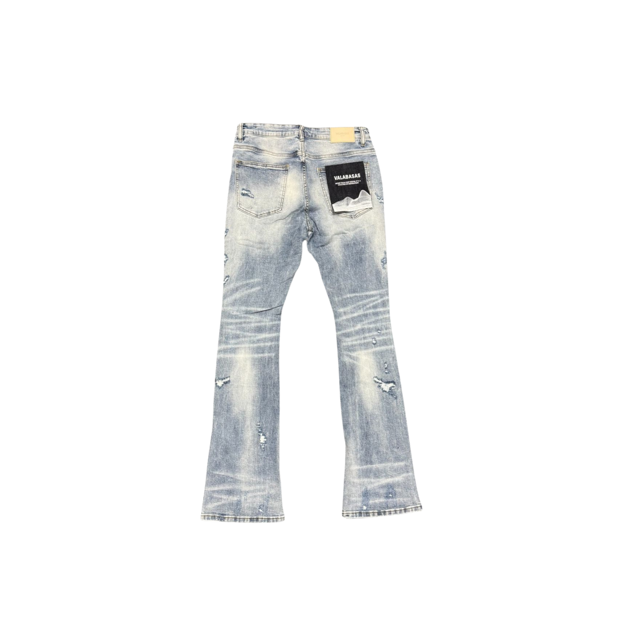 Valabasas "Team Aztec" Jean (Light Blue) - VALABASAS