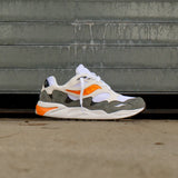 Mens Saucony Grid Shadow 2 Essential (White/Safety Orange)