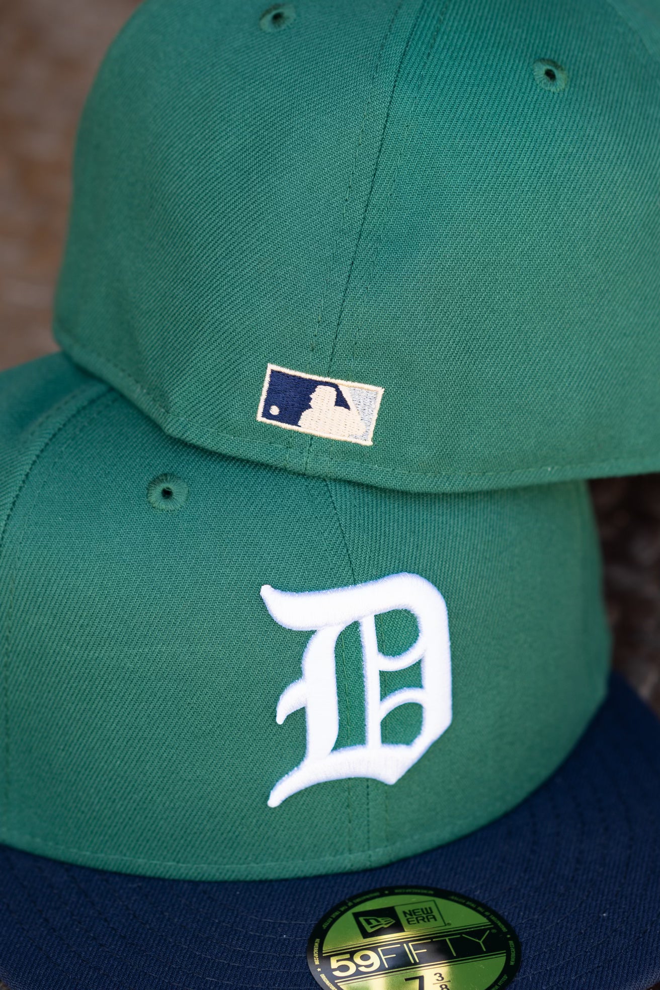 New Era Detroit Tigers 1945 World Series Pink UV (Green/Navy) 59Fifty Fitted