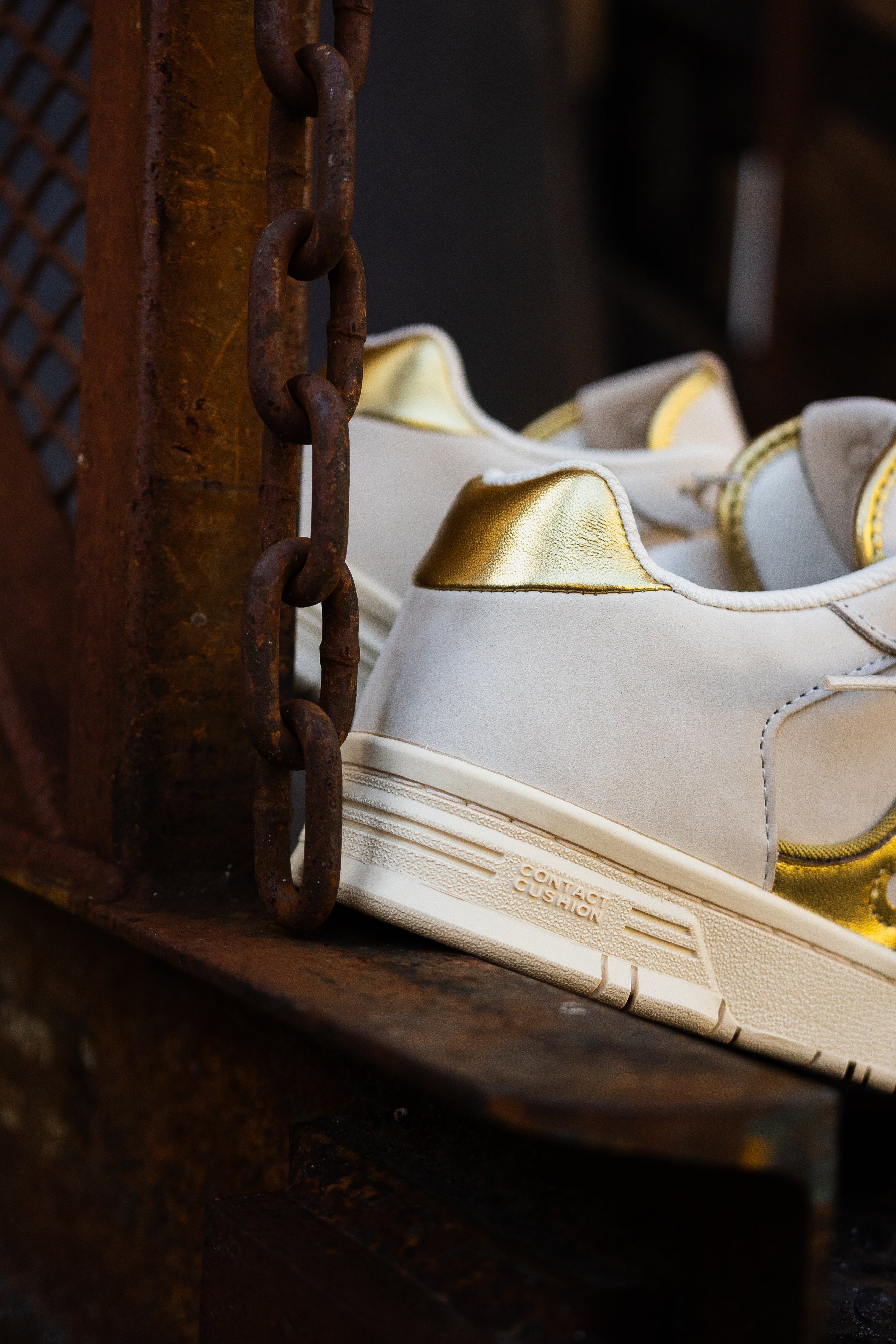 Mens Saucony Sonic Low (Cream/Gold) - Saucony