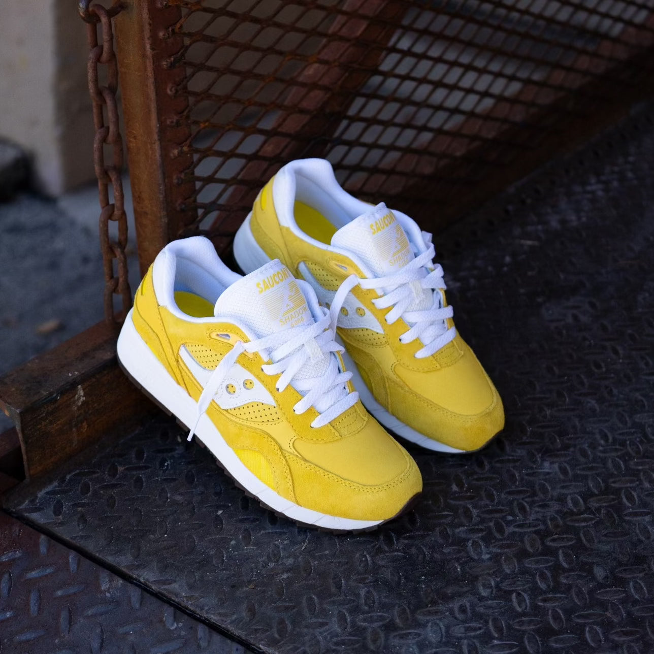 Mens Saucony Shadow 6000 Ivy Prep (Yellow/White)- S70802-2 - Saucony