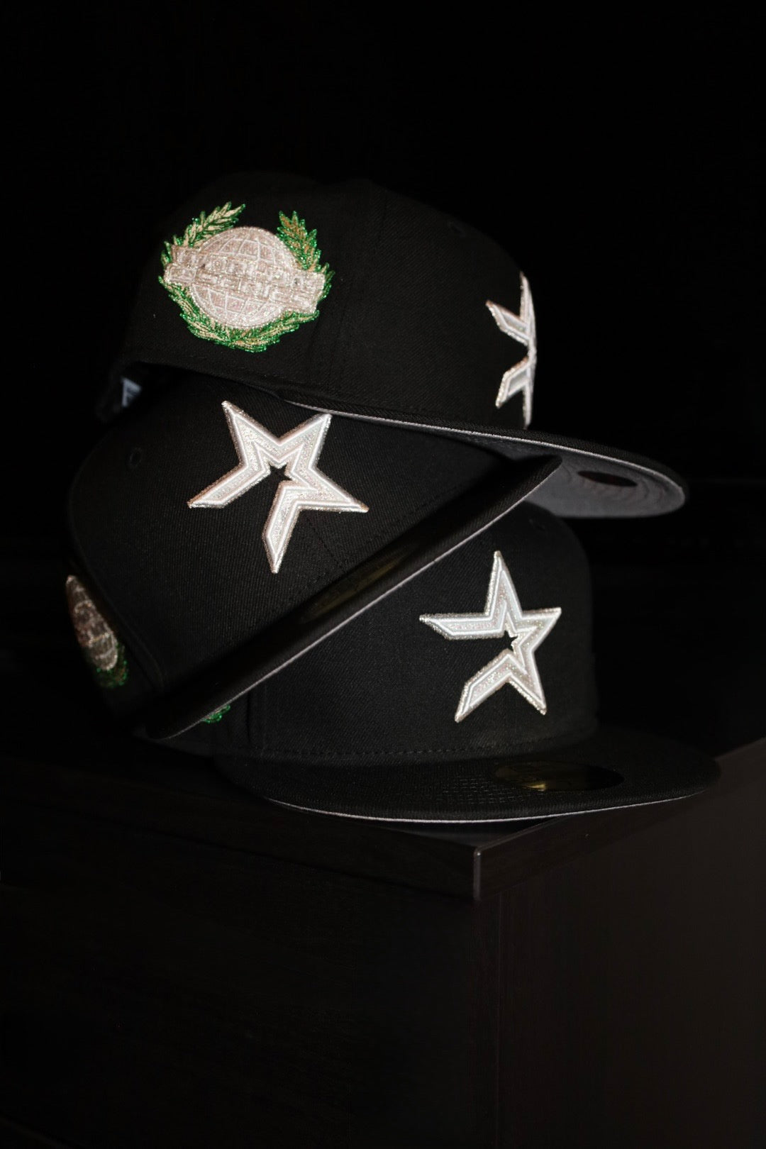 New Era Houston Astros 2005 World Series Side Patch Fitted (Black)