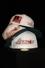 New Era Houston Astros 2000 Inaugural Season Side Patch Fitted (Off White/Black)