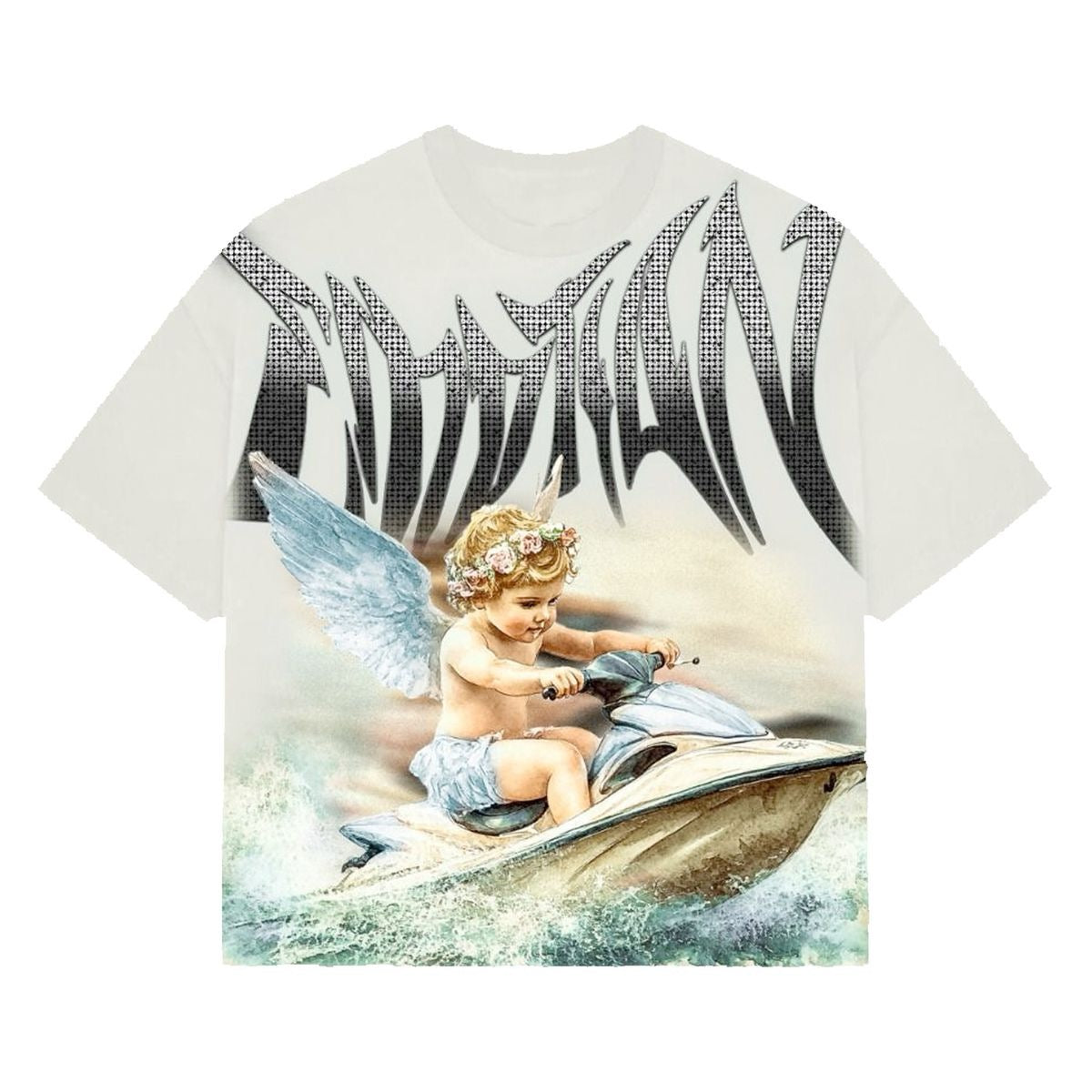 Mixed Emotion 'Jetski' Rhinestone Tee - Mixed Emotion