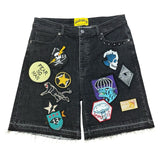 Godspeed "Patchwork" Denim Shorts