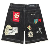 Godspeed "Patchwork" Denim Shorts