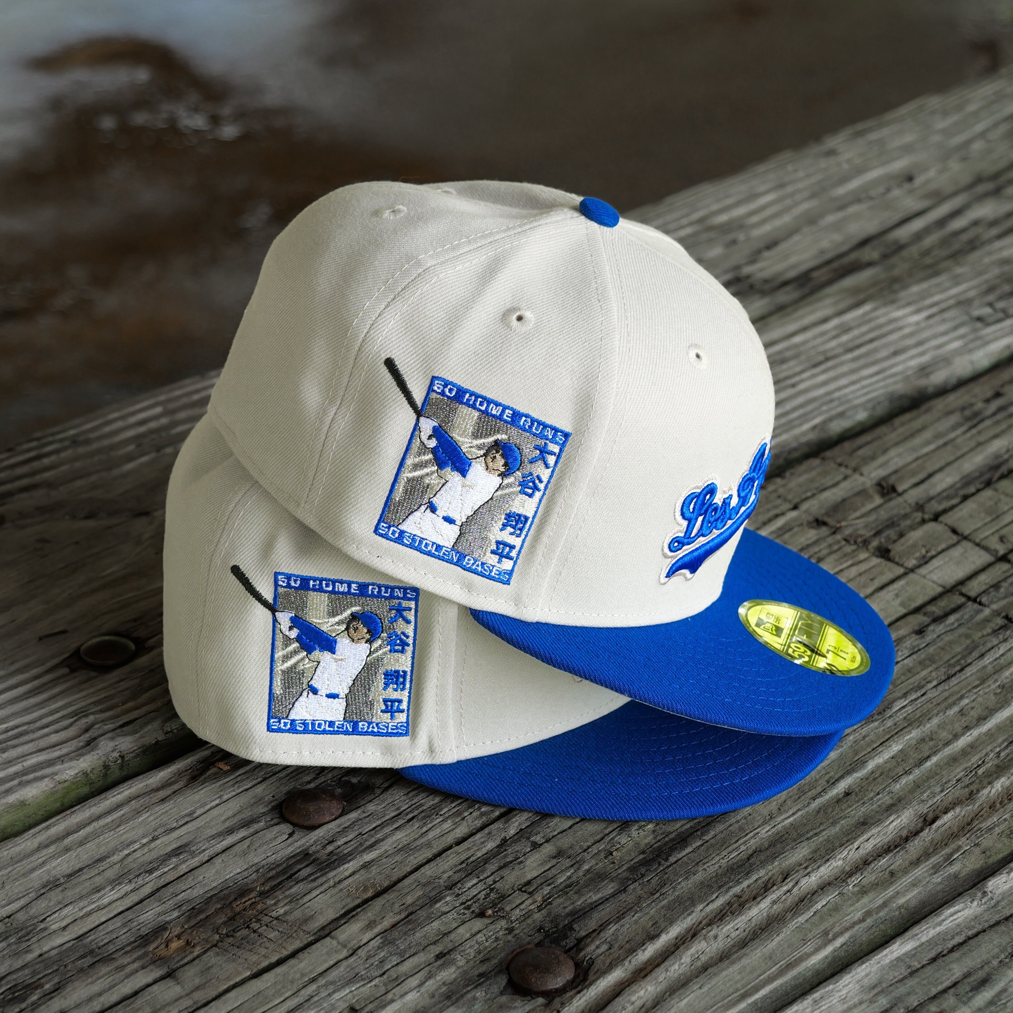 New Era Los Angeles Dodgers SHOHEI OHTANI 50/50 Side Patch Fitted - New Era