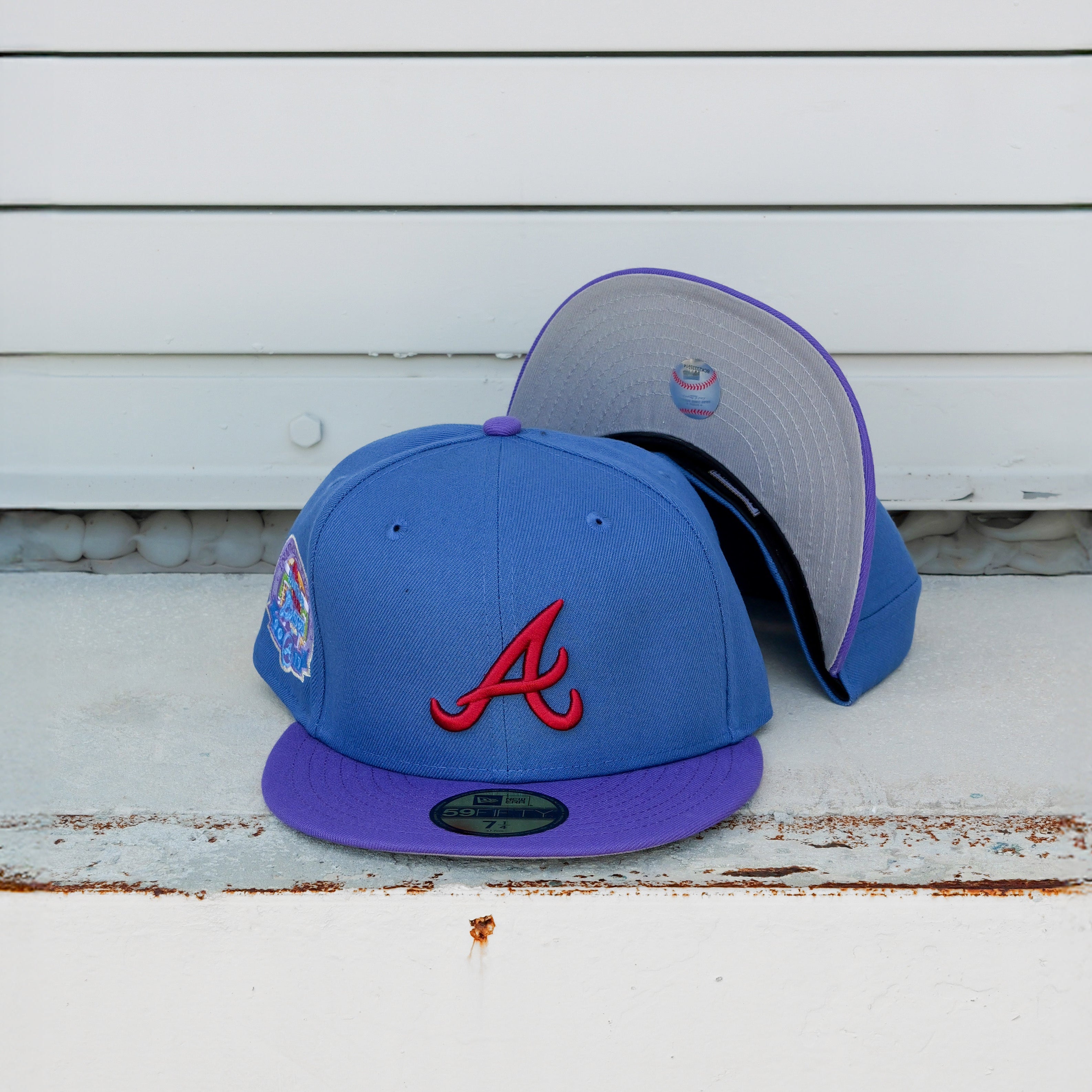 New Era Atlanta Braves 2017 Inaugural Season Side Patch Fitted - New Era