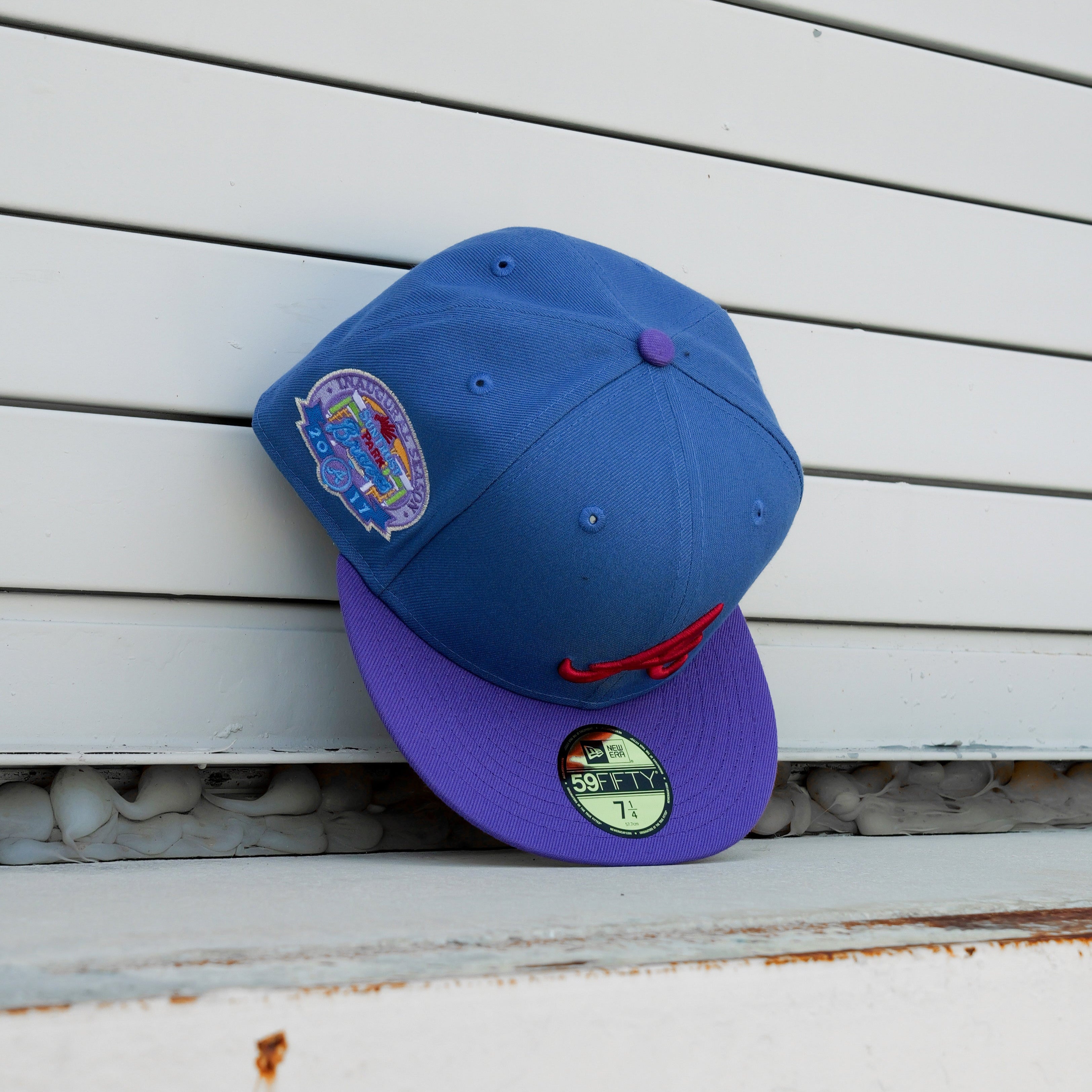 New Era Atlanta Braves 2017 Inaugural Season Side Patch Fitted - New Era