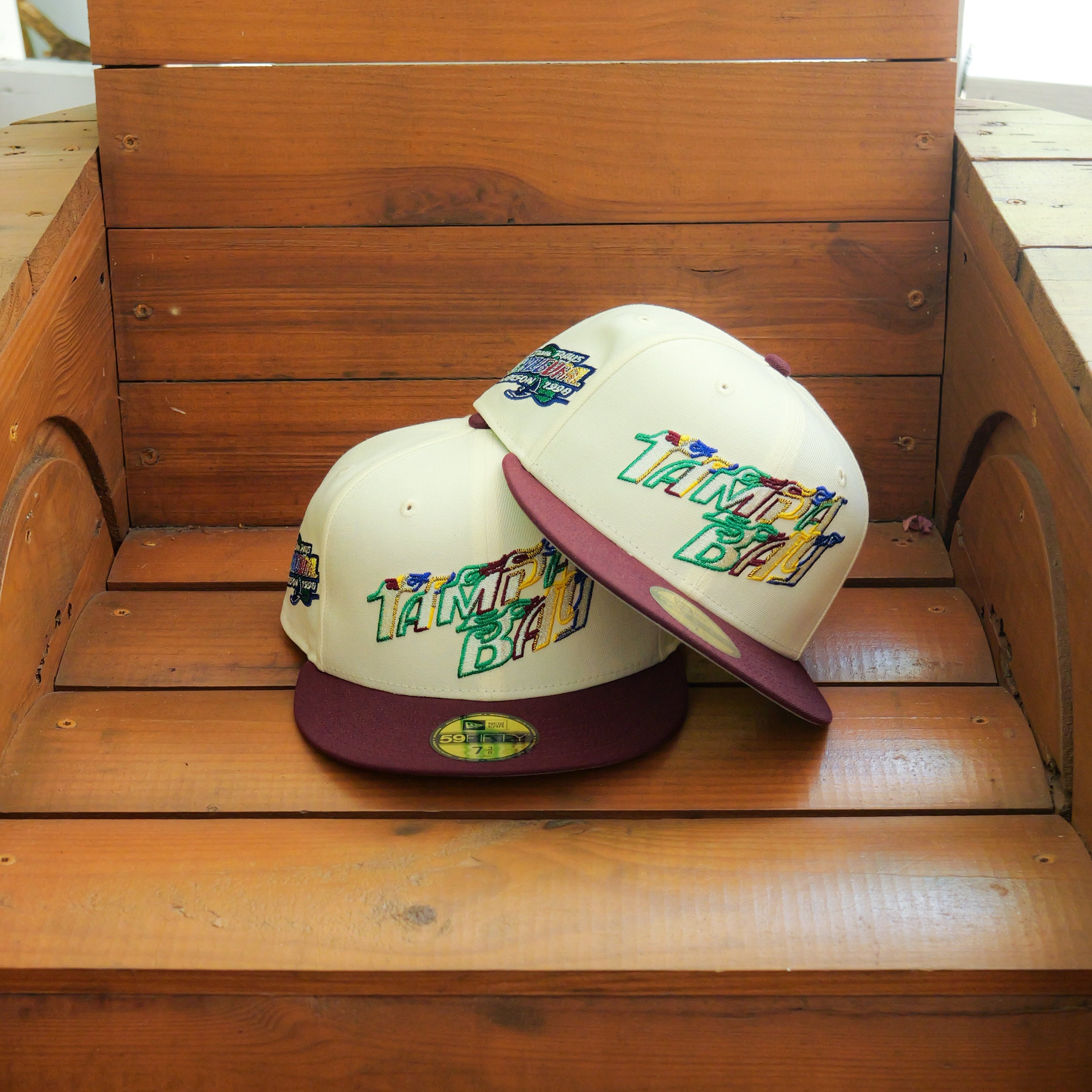 New Era Tampa Bay Devil Rays 1998 Inaugural Season Side Patch - New Era