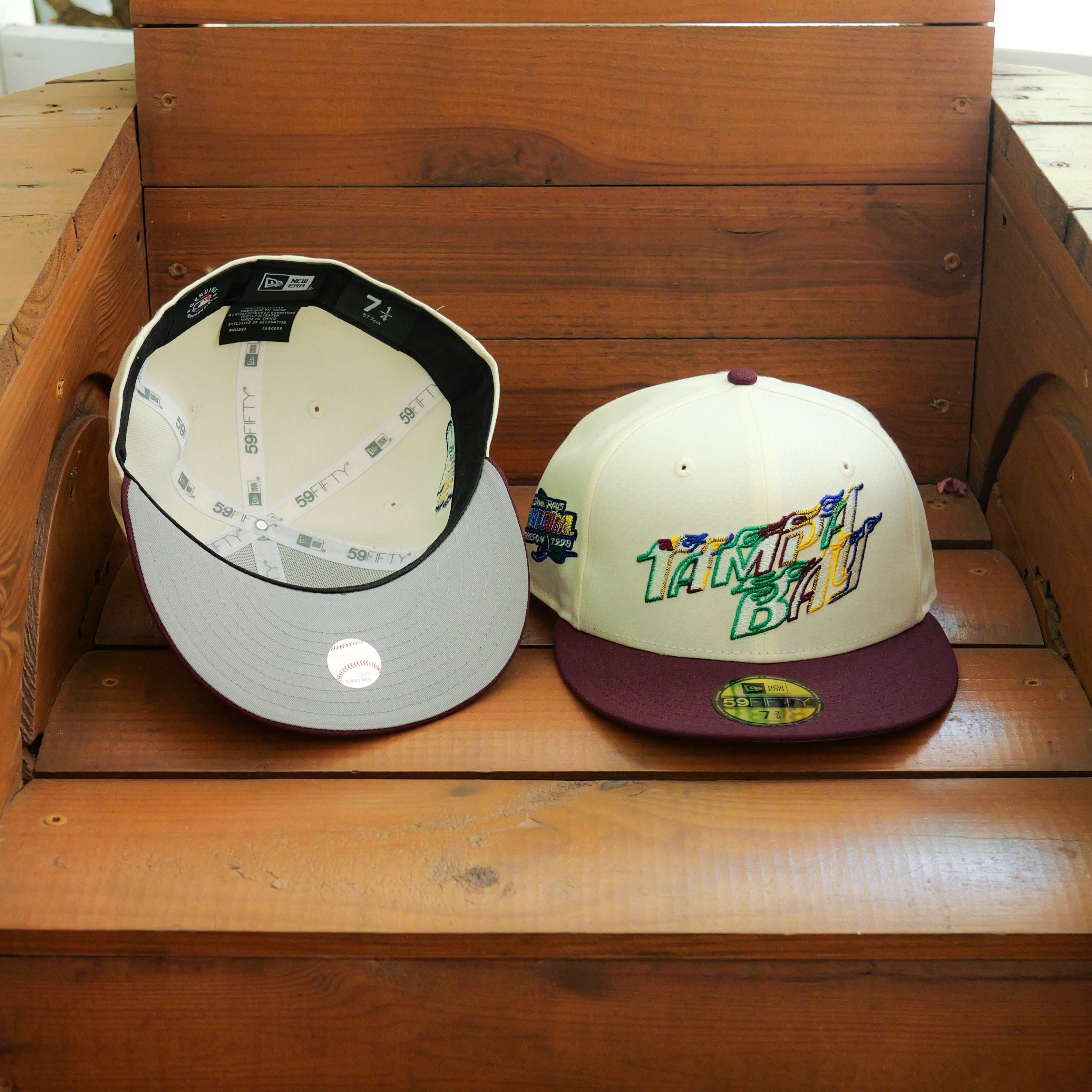 New Era Tampa Bay Devil Rays 1998 Inaugural Season Side Patch - New Era