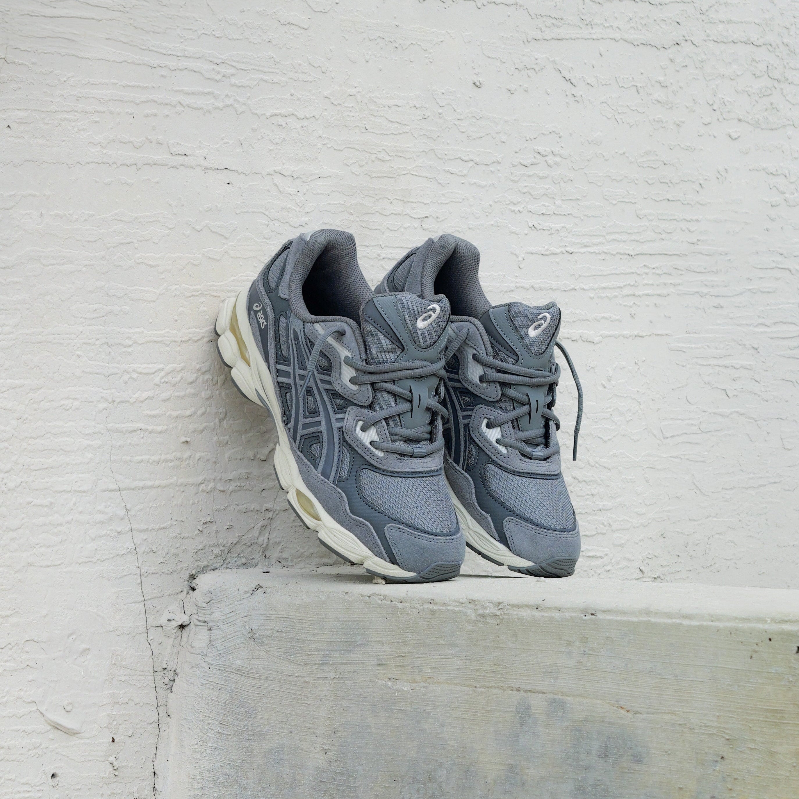 Mens Asics Gel-NYC (Steel Grey/Carrier Grey) - Asics