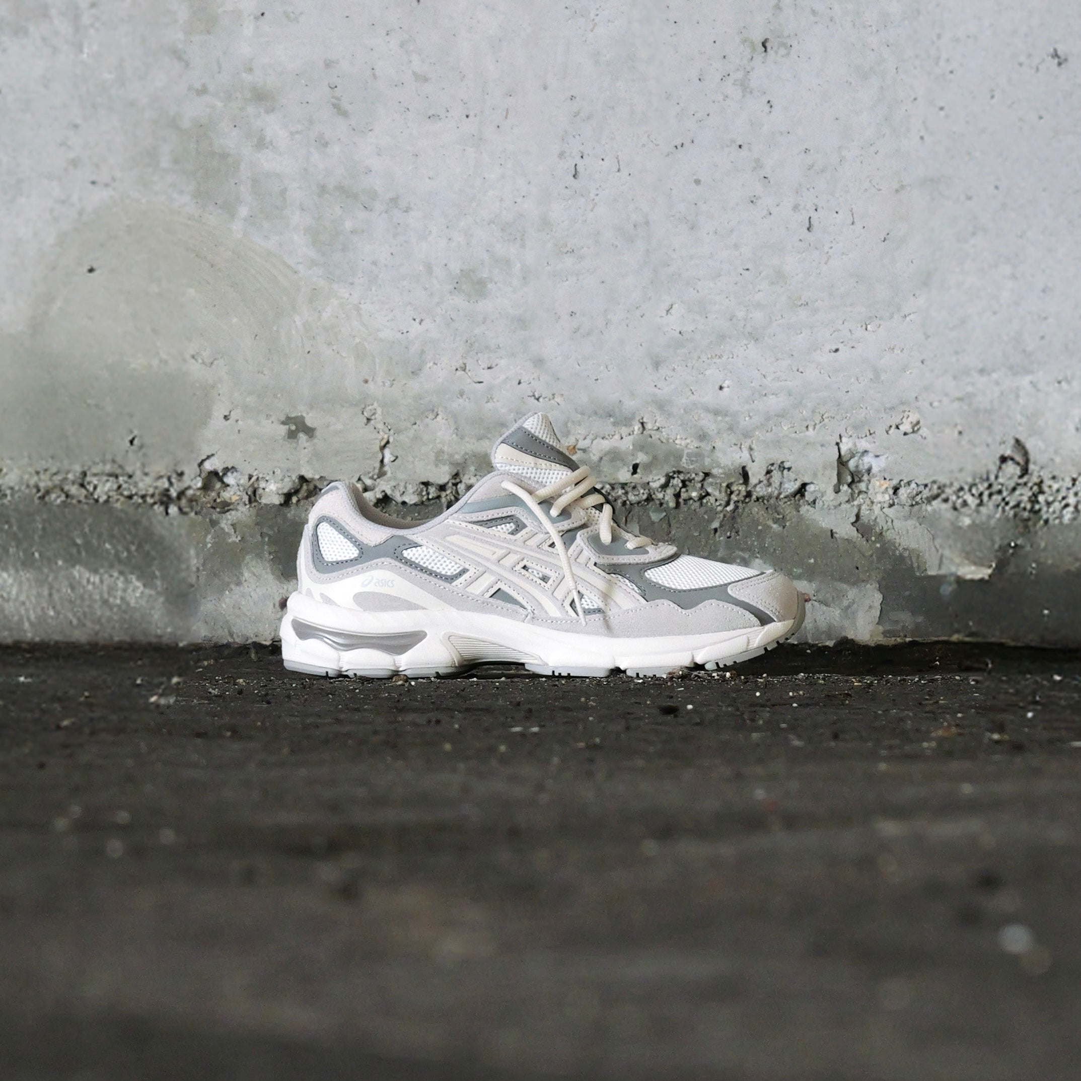 Asics Gel-Nyc Grade School (Cream/Oyster Grey) - ASICS