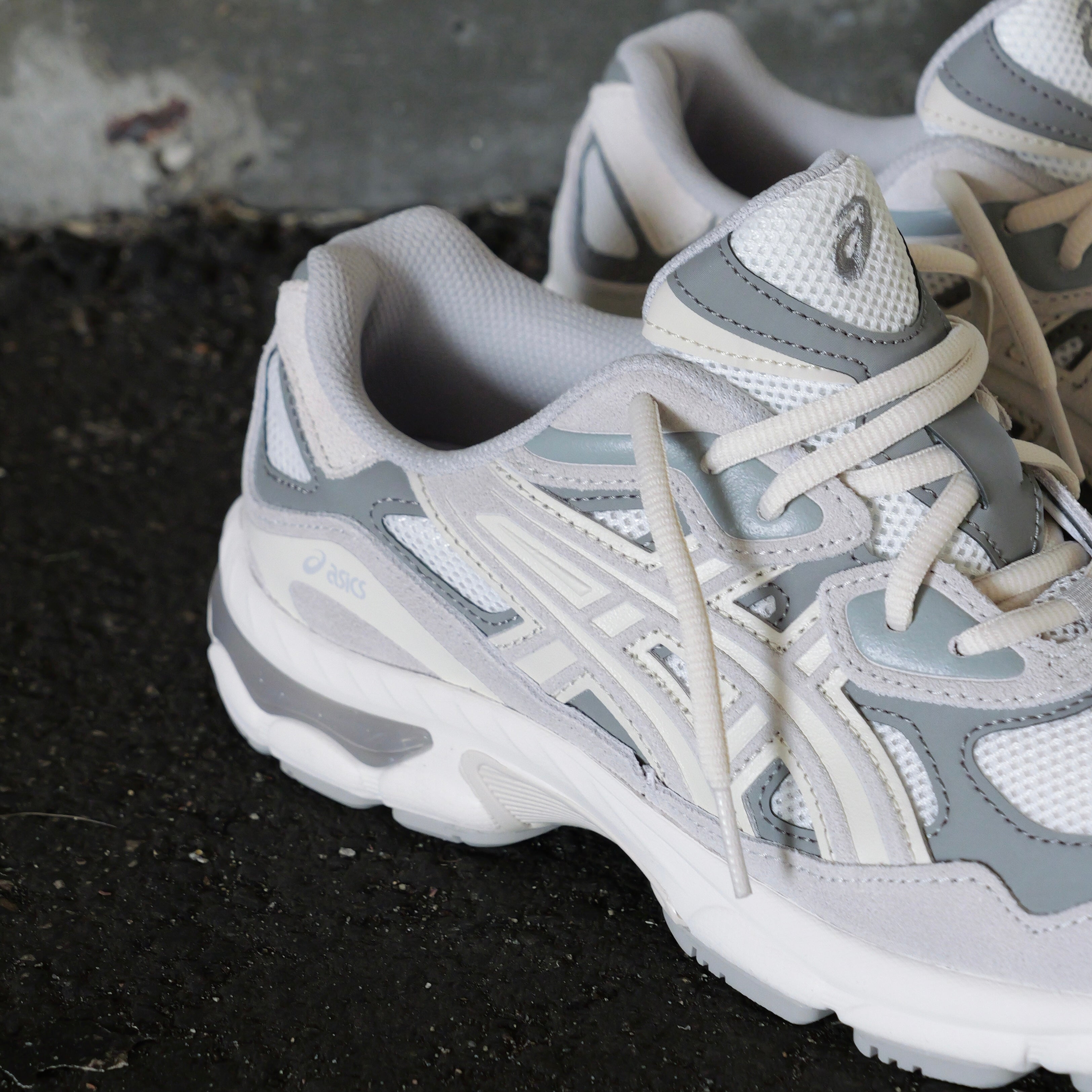 Asics Gel-Nyc Grade School (Cream/Oyster Grey) - ASICS