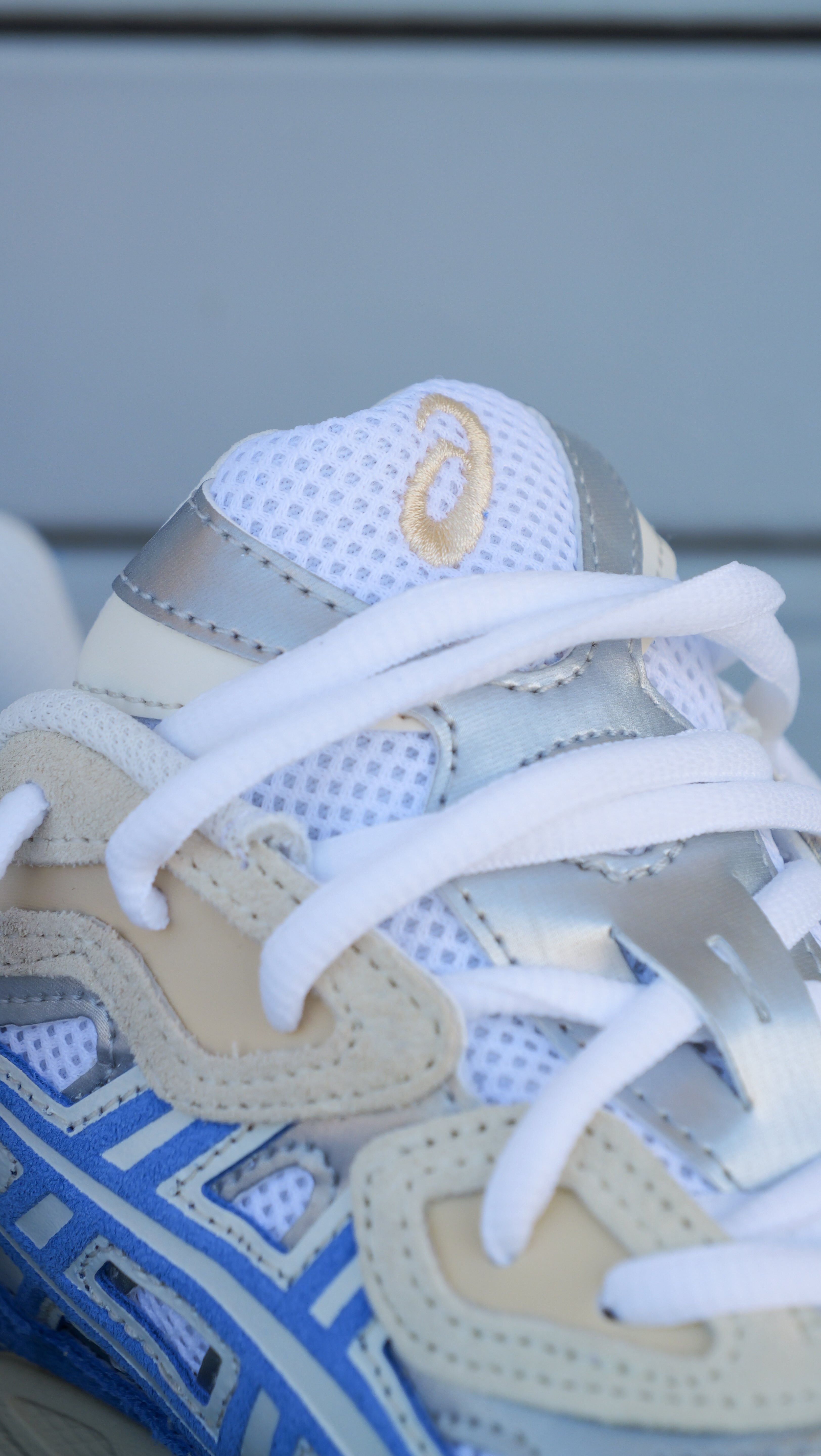 Mens Asics Gel-NYC (White/Blue Coast)