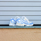 Mens Asics Gel-NYC (White/Blue Coast)