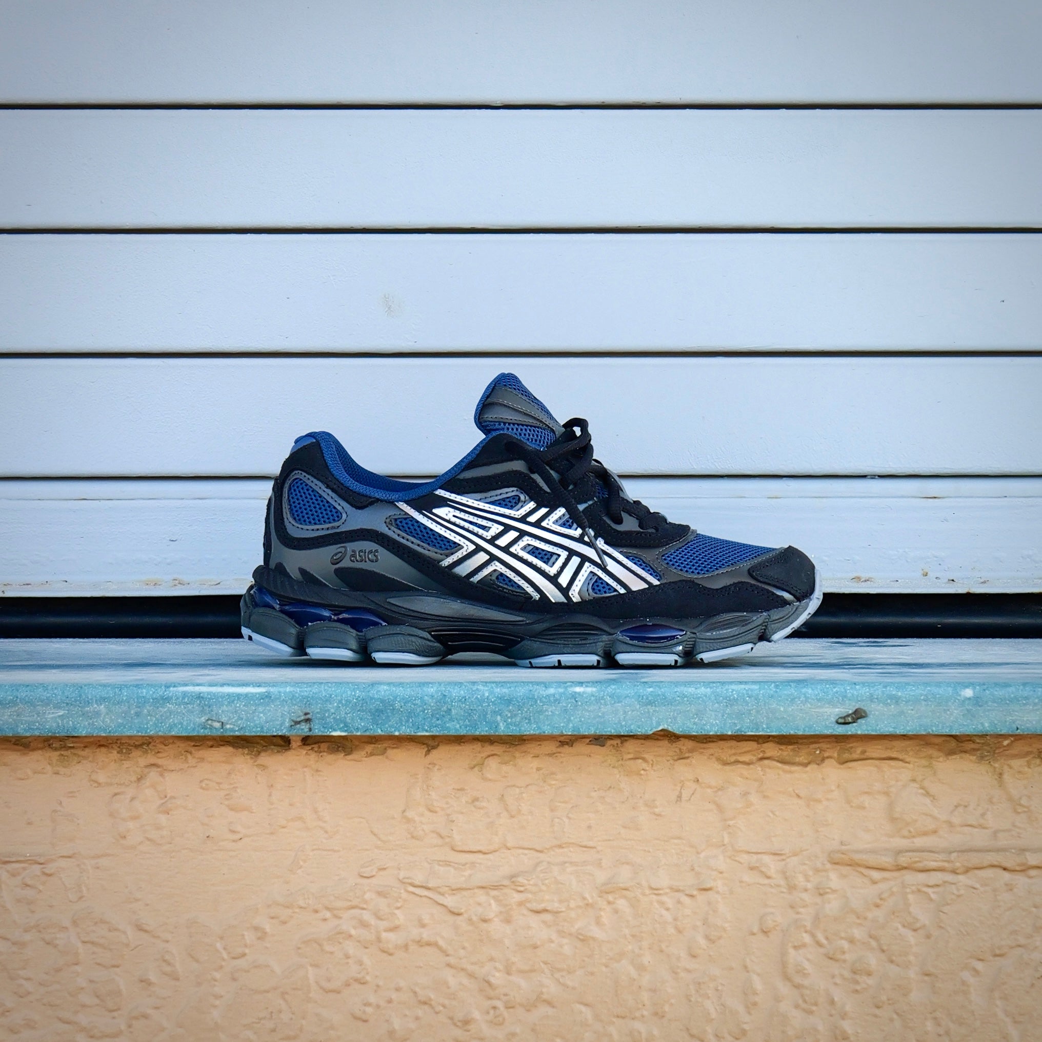 Mens Asics Gel-NYC (Independence Blue/ Pure Silver)