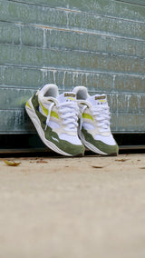 Mens Saucony Grid Shadow 2 Essential (White/Green)