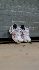 Mens Asics Gel-1130 (White/Desert Red)