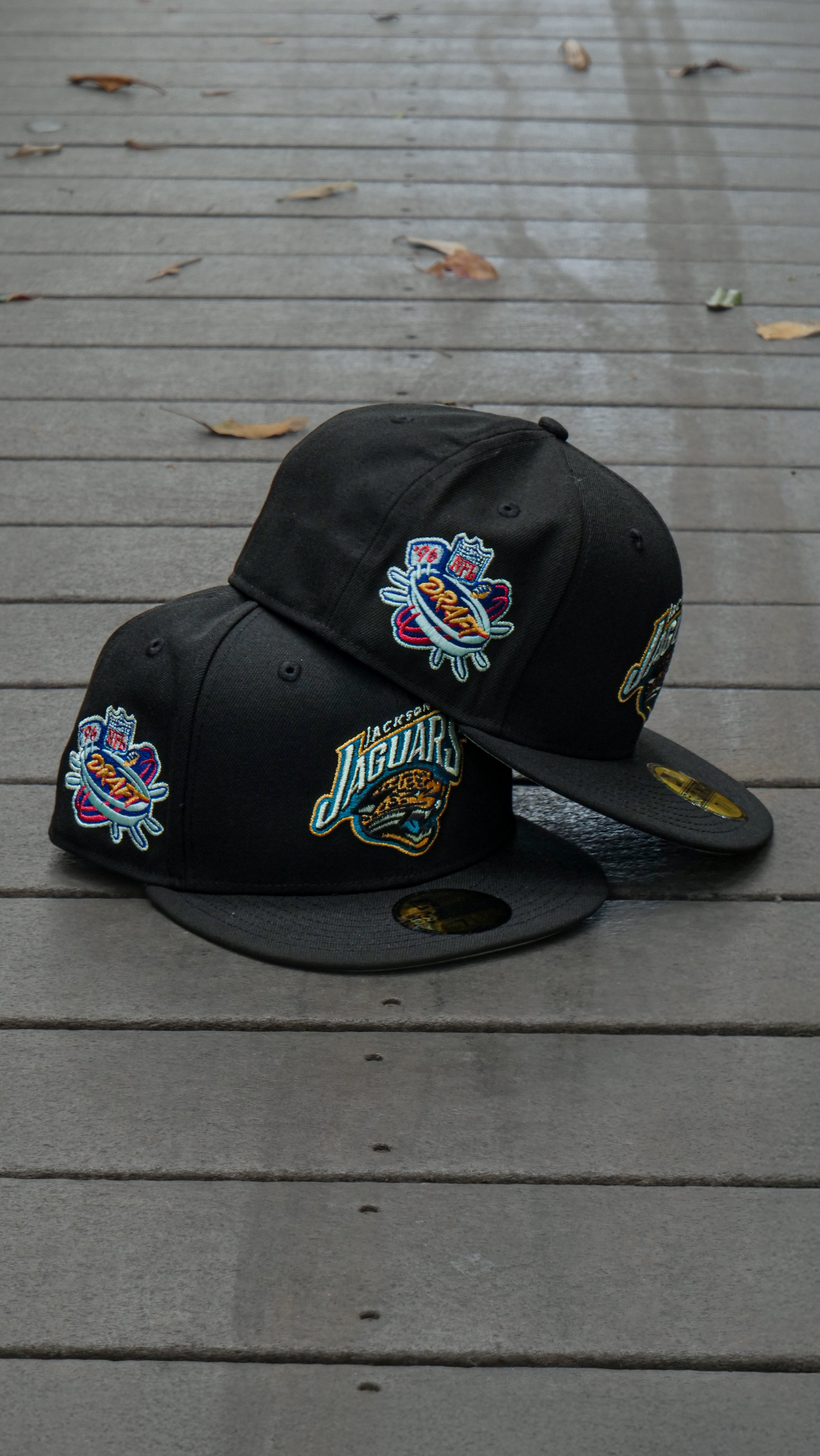 New Era Jacksonville Jaguars NFL Draft 1996 Grey UV (Black) 59Fifty Fitted