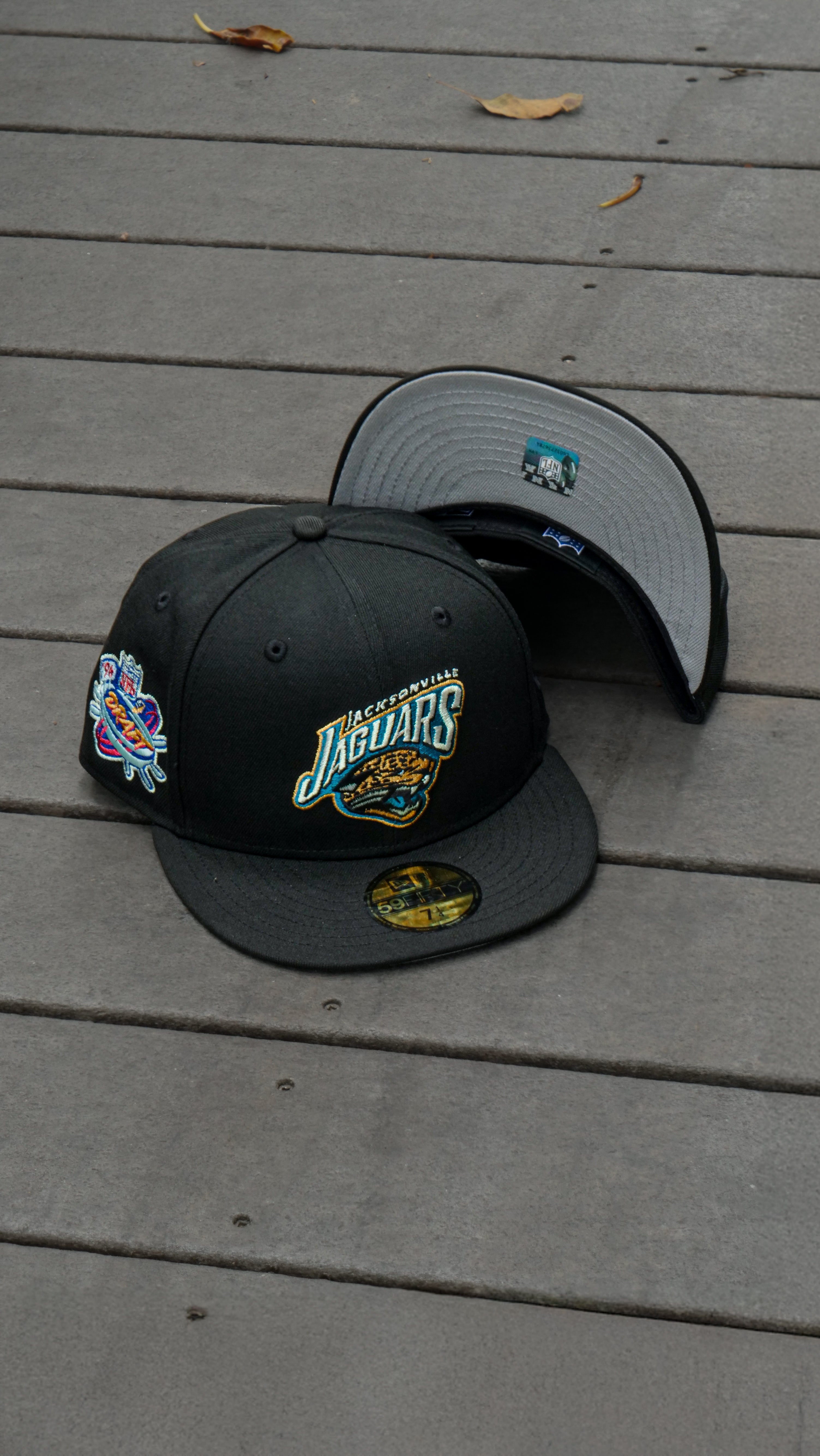 New Era Jacksonville Jaguars NFL Draft 1996 Grey UV (Black) 59Fifty Fitted