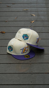 New Era Baltimore Ravens NFL Draft 1997 Grey UV (Off White/Purple) 59Fifty Fitted