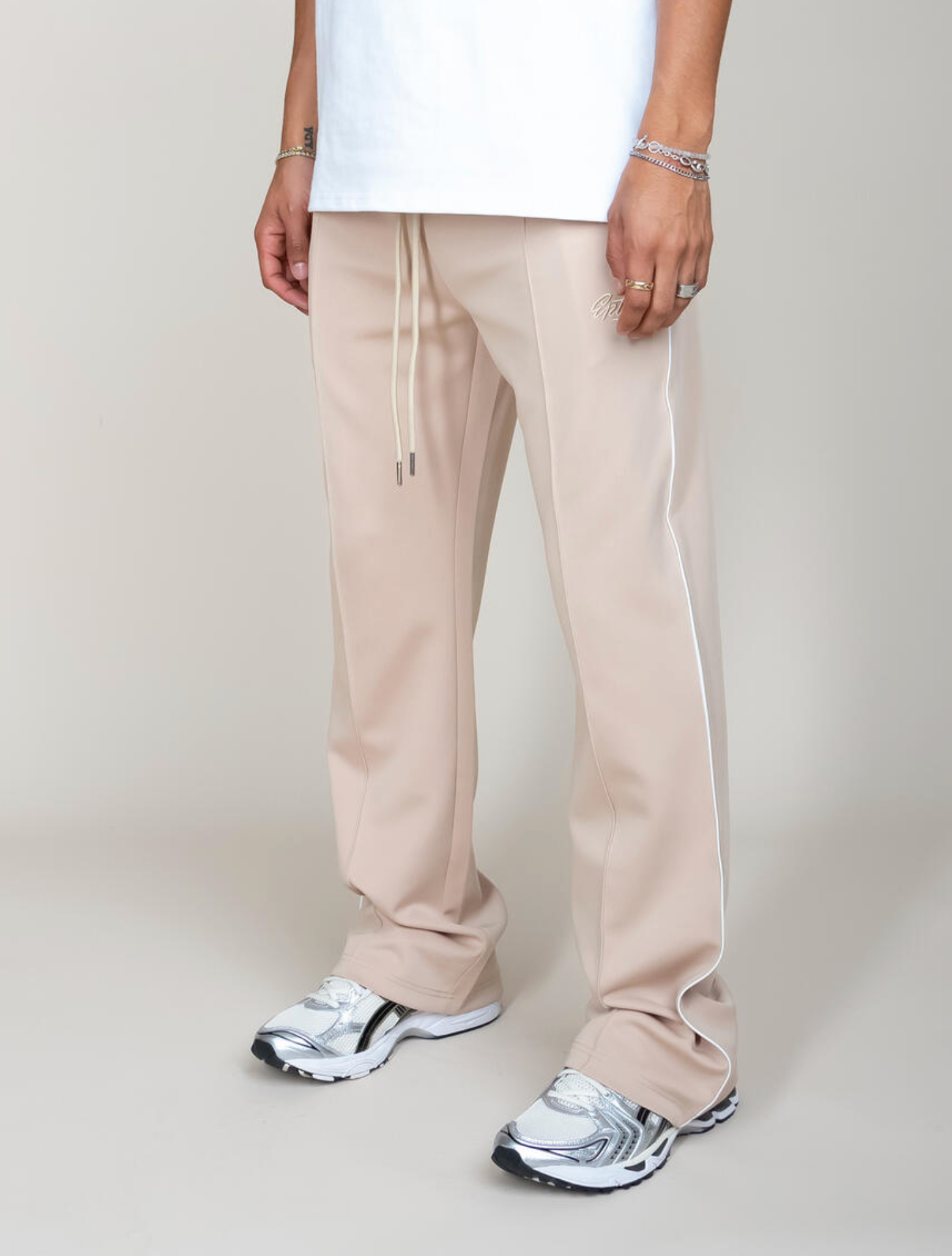 EPTM PERFECT PIPING TRACK PANTS (Khaki) - EPTM