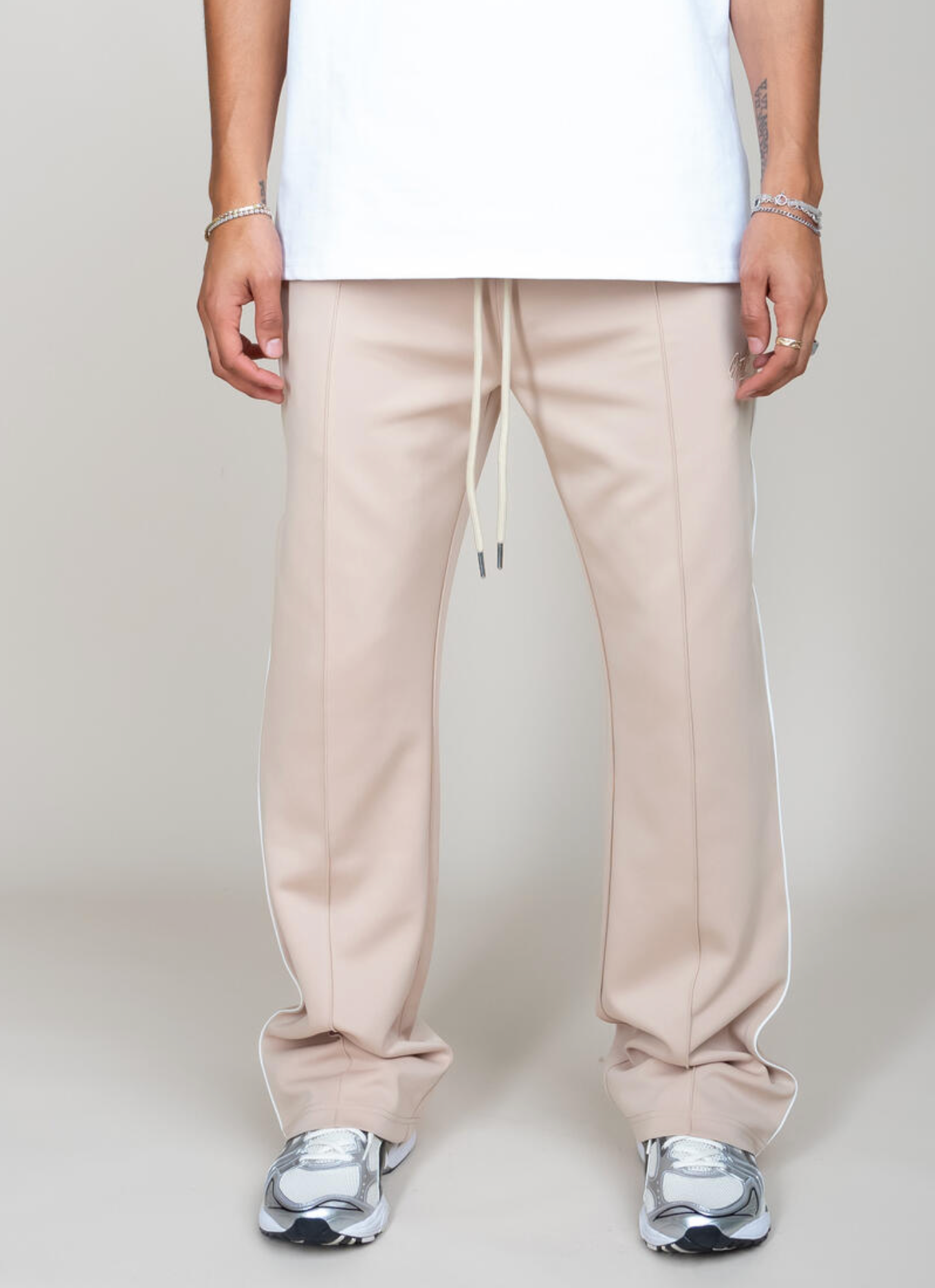 EPTM PERFECT PIPING TRACK PANTS (Khaki) - EPTM