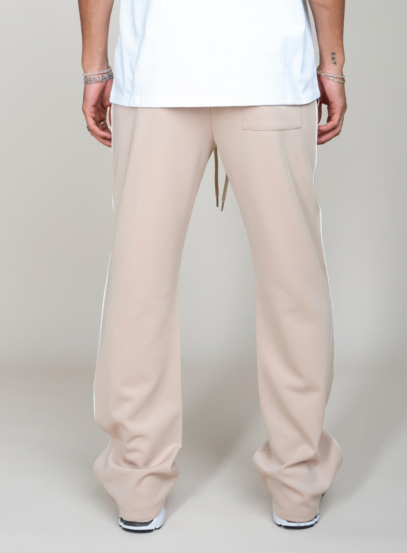 EPTM PERFECT PIPING TRACK PANTS (Khaki) - EPTM