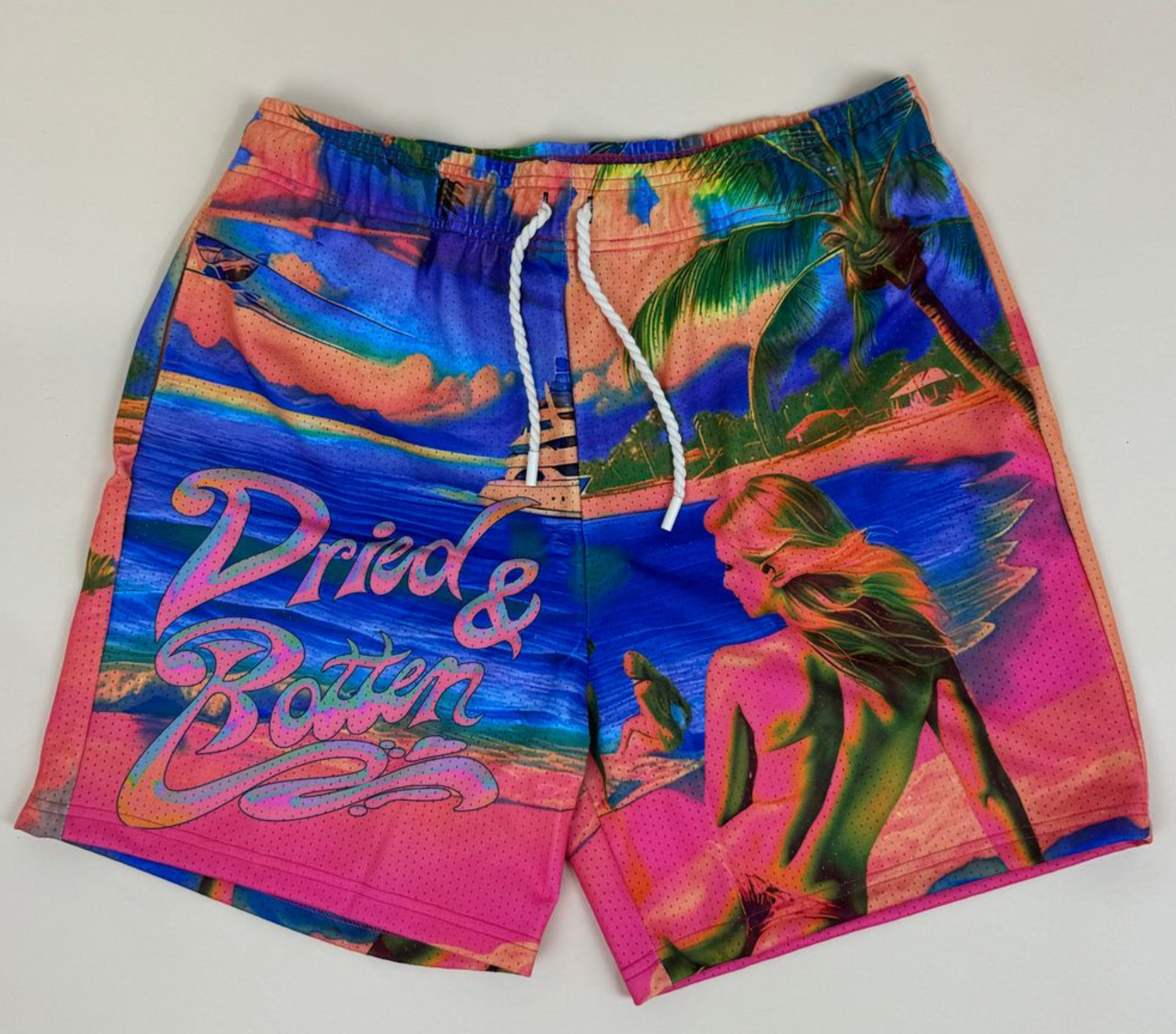 DRY ROT THE VIEW MESH SHORTS - Dry Rot