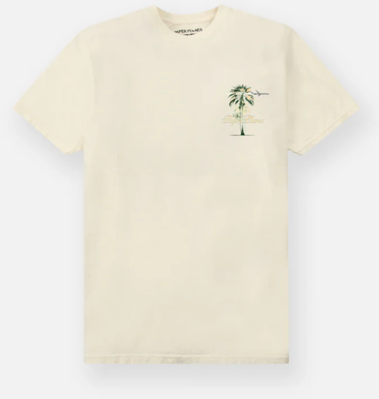 PAPER PLANES Memories Of Paradise Tee (EggShell) - Paper Plane