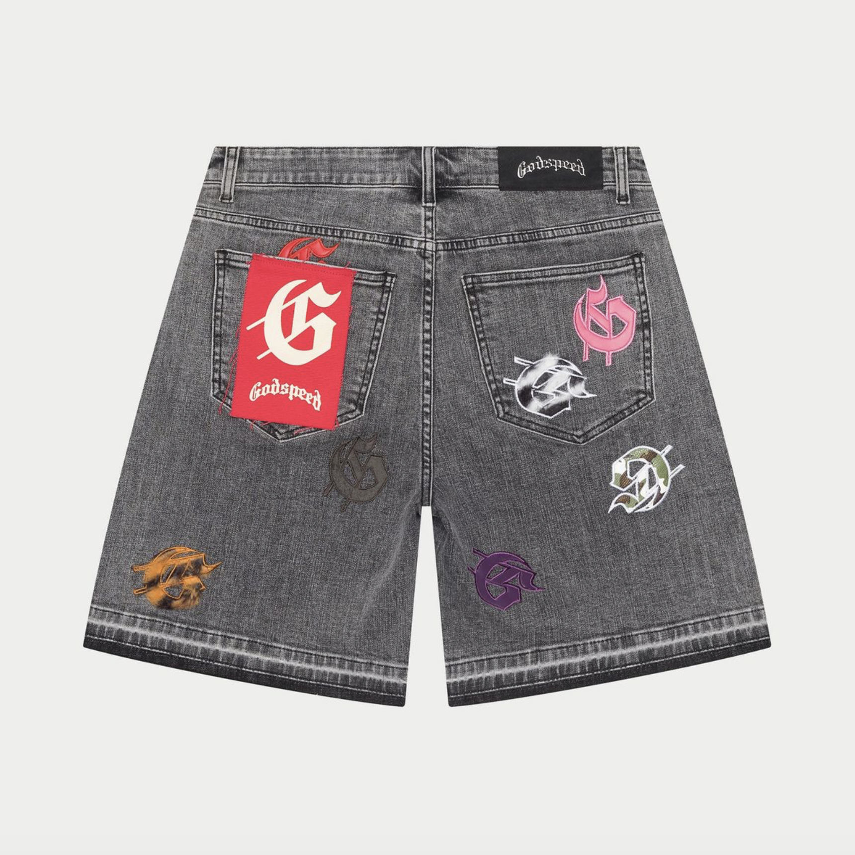 Godspeed Infinity Shorts Grey (Multi Color) - Godspeed