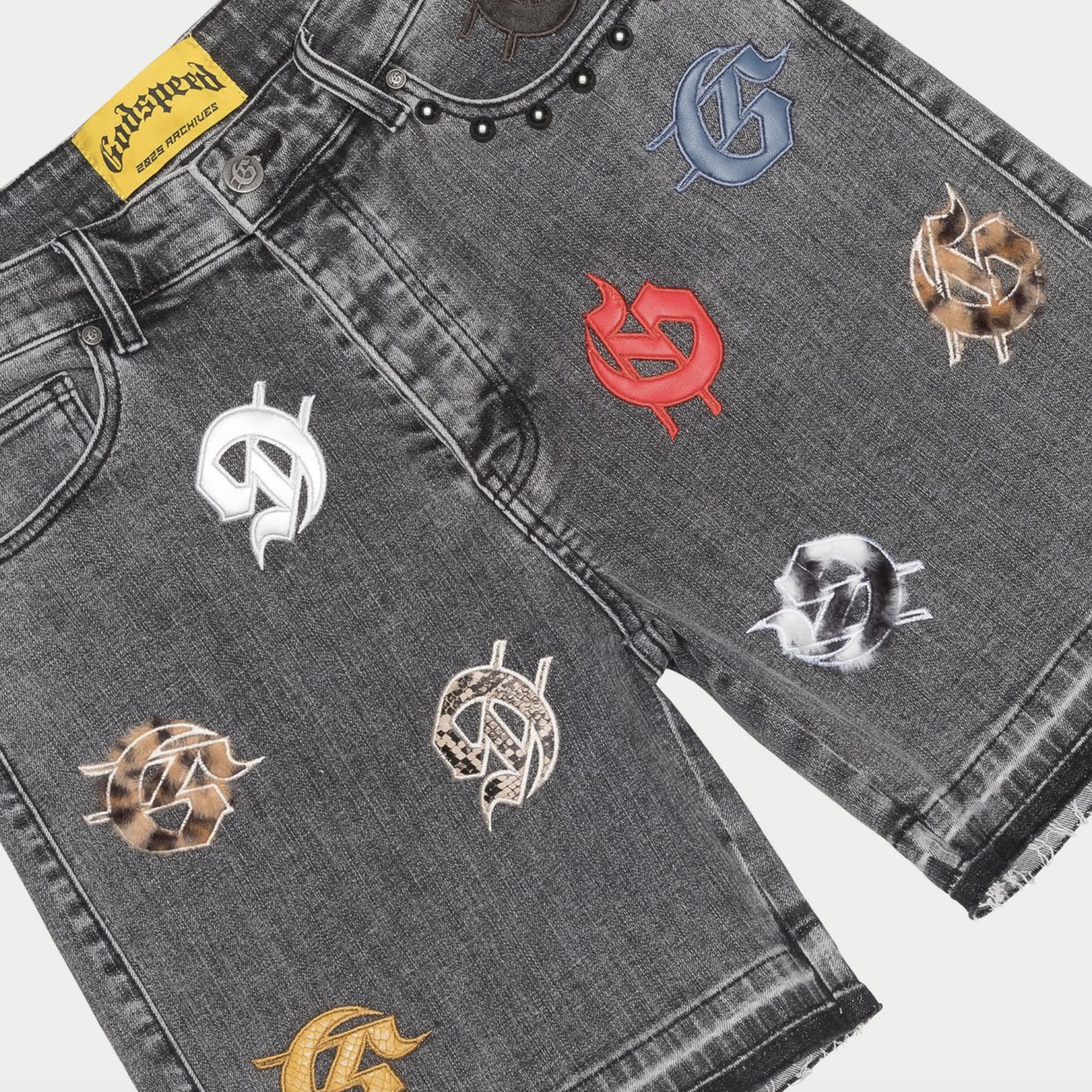 Godspeed Infinity Shorts Grey (Multi Color) - Godspeed