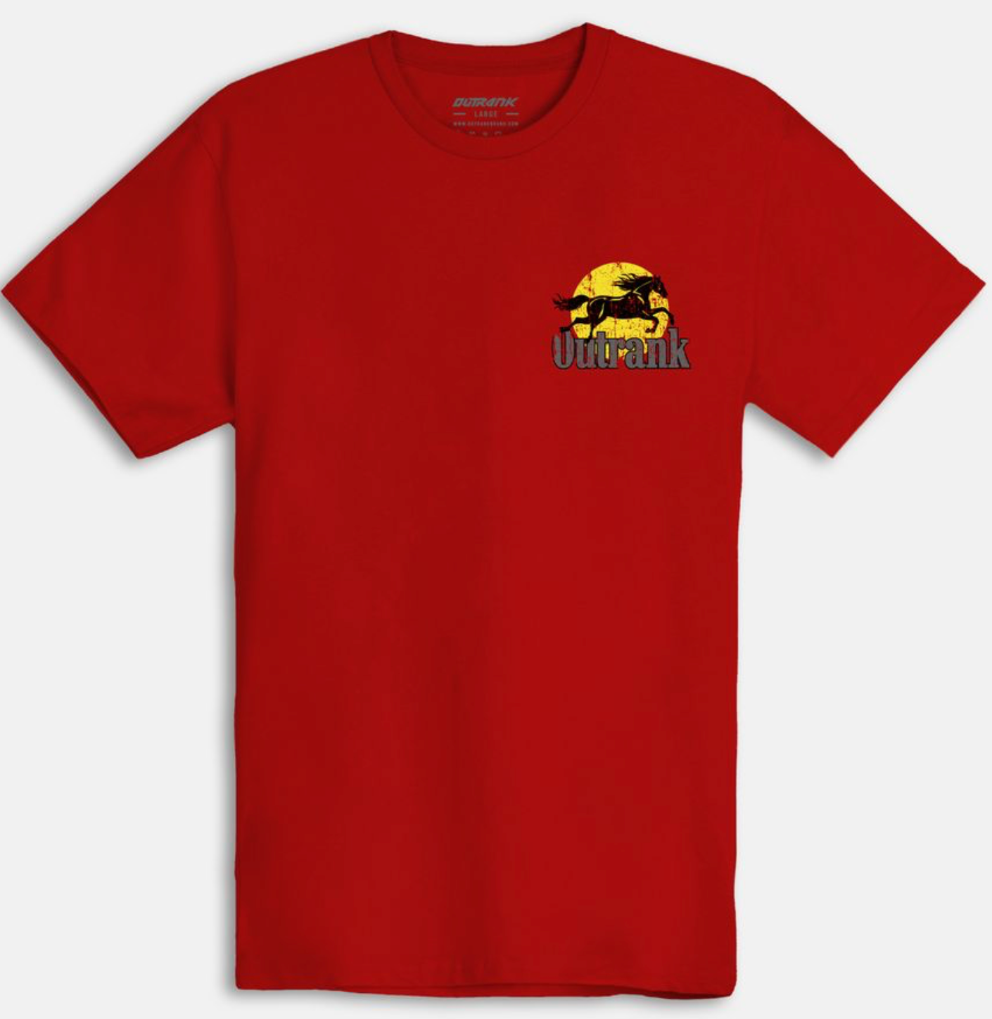 Outrank Last Of My Kind T-shirt (Red) - Outrank