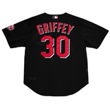 Mitchell & Ness Authentic Ken Griffey Jr Cincinnati Reds 2000 Button Front Jersey - Mitchell & Ness