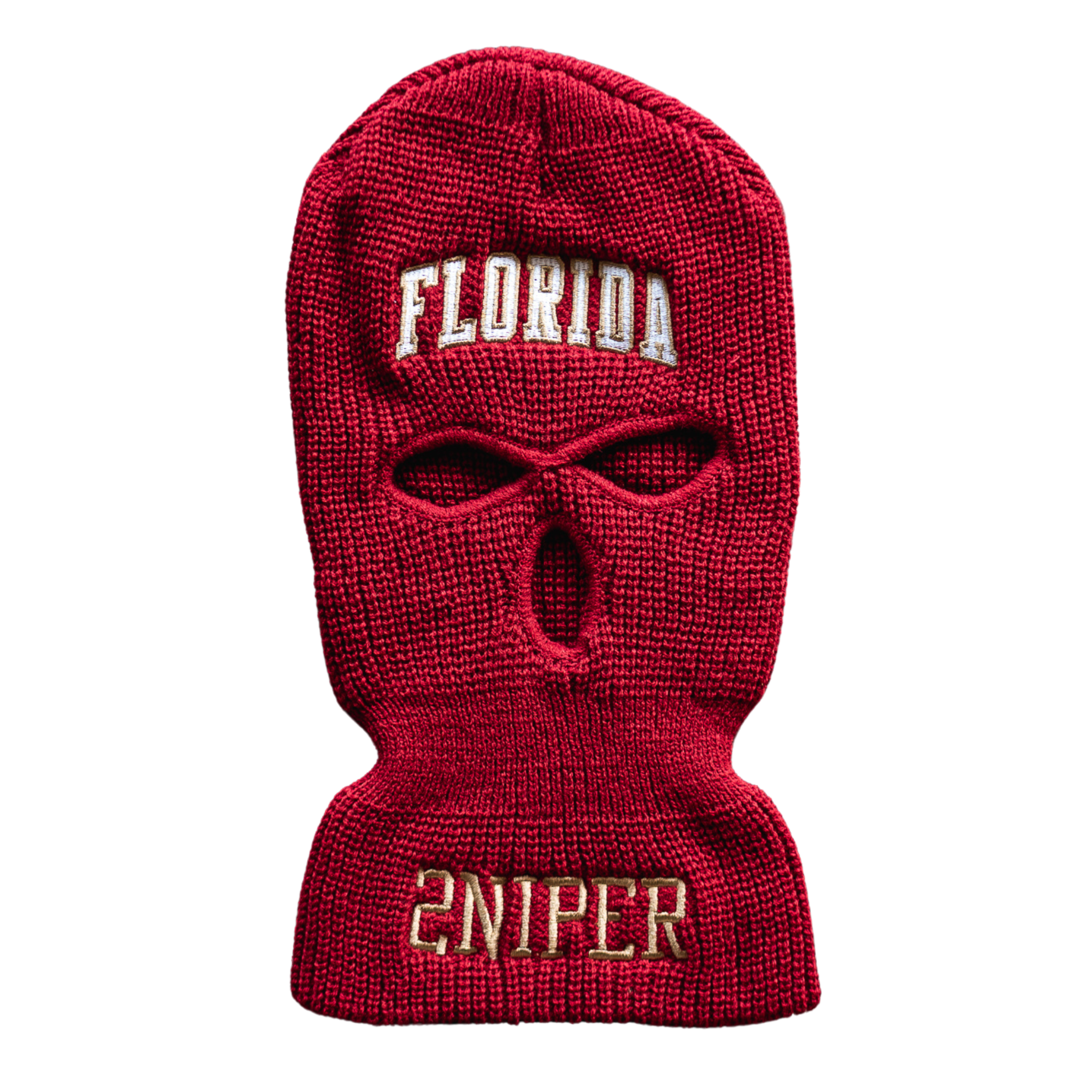 Sniper Gang Noles Ski Mask (Garnet) - Sniper Gang Apparel