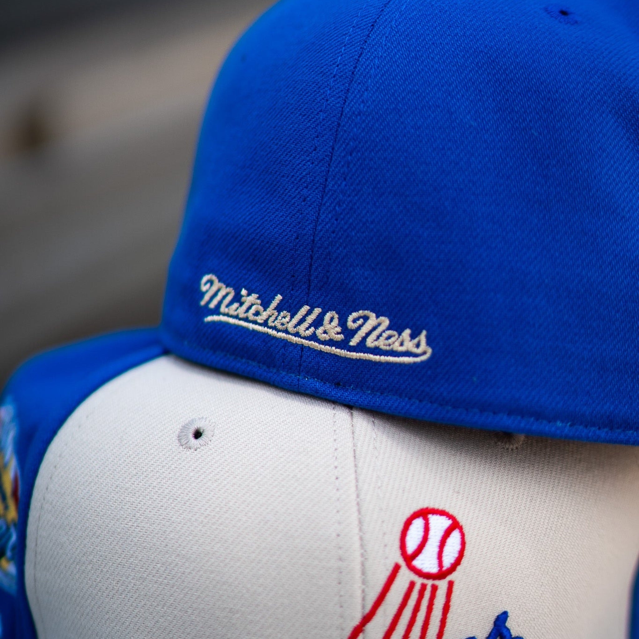 Mitchell N Ness Coop Los Angeles Dodgers Homefield Fitted - Mitchell & Ness