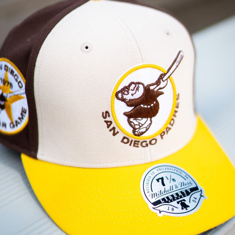 Mitchell N Ness Coop San Diego Padres Homefield Fitted - Mitchell & Ness
