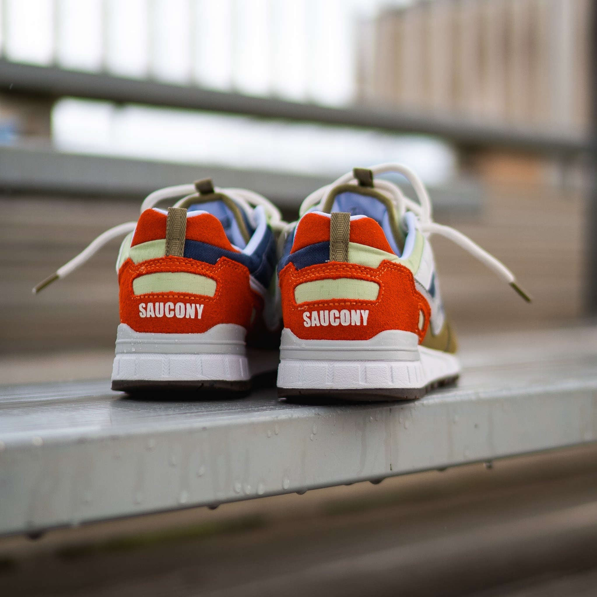 Saucony Shadow 5000 Outdoor (Olive/Grey/Orange) - Saucony