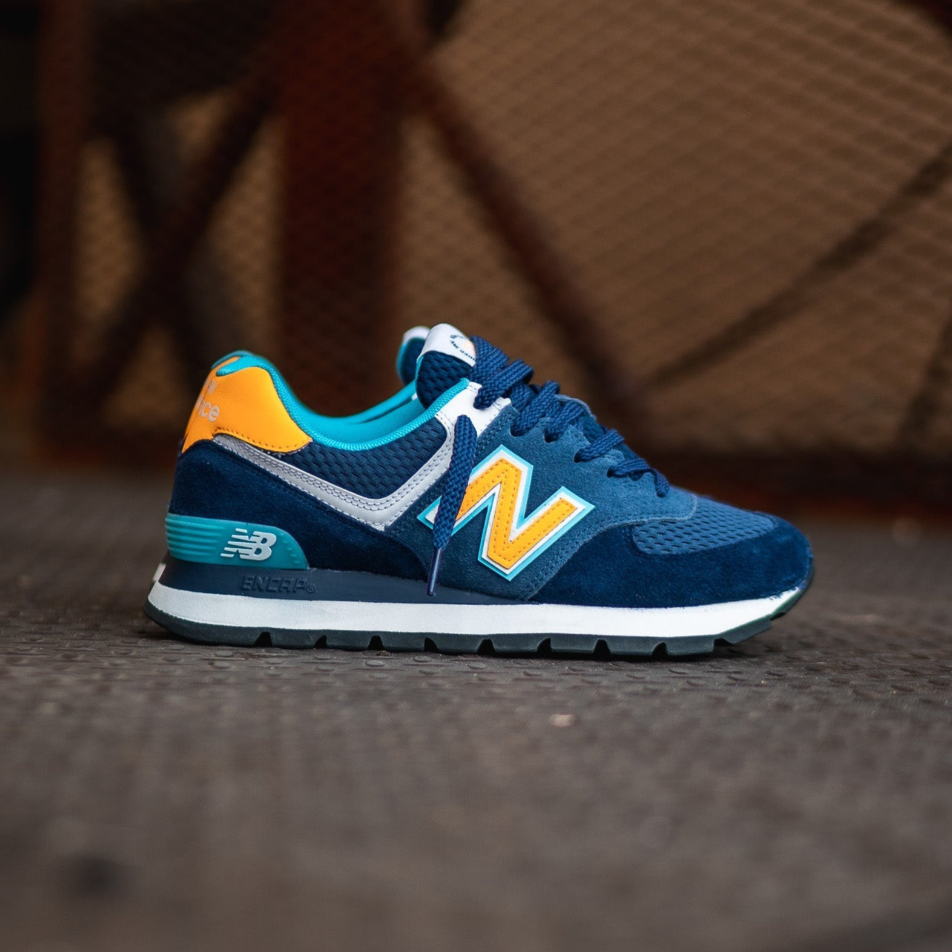 Mens New Balance 574 (Vivid Blue) - ML574DU2 - New Balance