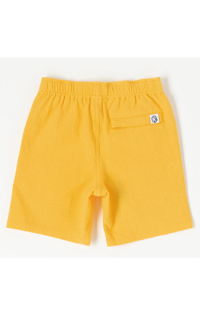 Kids' Billionaire Boys Club "Honeycrisp" font shorts (Freesia) - Billionaire Boys Club