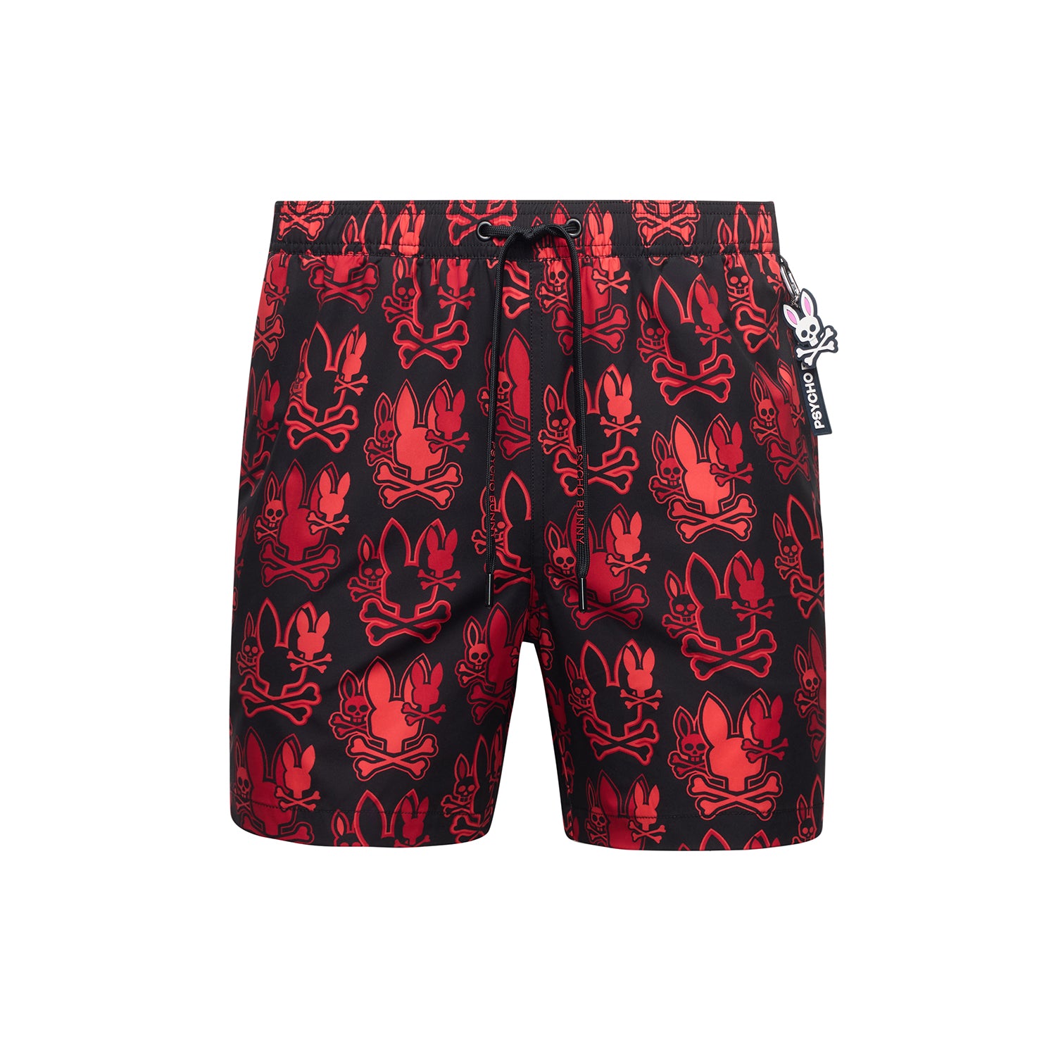 Psycho Bunny "Olden" Swim Trunk-Black