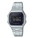 G-Shock A168WEM-1VT Silver Vintage Digital Watch - G Shock