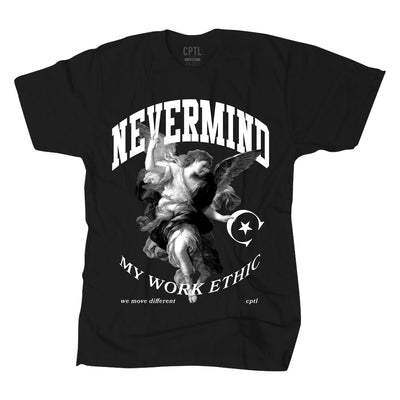 Capital Denim Nevermind T-Shirt (Black) - Capital Denim