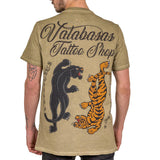 VALABASAS TATSHOP5 VINTAGE TEE (OLIVE) - VALABASAS