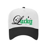 Outrank Lucky Snapback (White/Black) - Outrank